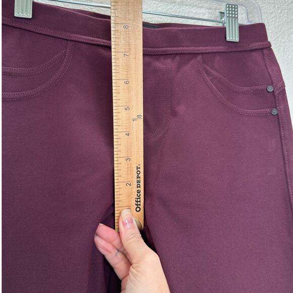 Sanctuary Eggplant Purple Pull On Jegging Legging Small - Picture 13 of 13
